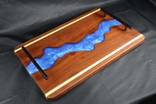 Walnut River Epoxy Charcuterie Tray