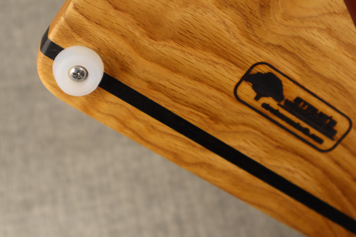 African Zebra Wood w/Resin River Charcuterie Tray